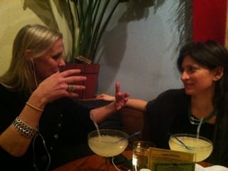 Jennifer Samet (L) and Kyle Straver (R) (Photograph by Janice Nowinski)