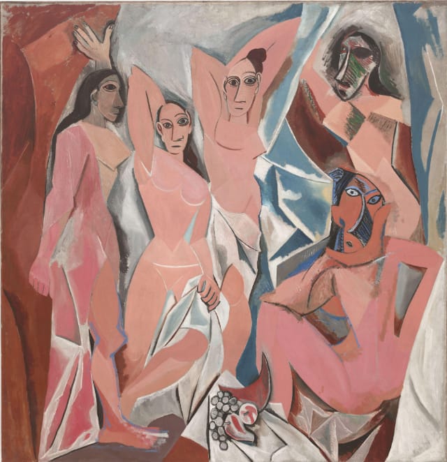 Pablo Picasso, "Les Demoiselles d'Avignon" (via Wikimedia)