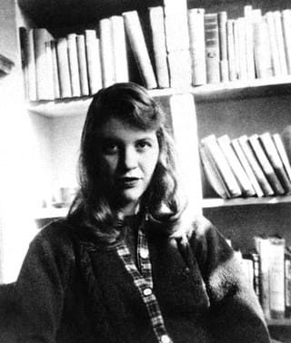 Slyvia Plath via Wikipedia,/a>