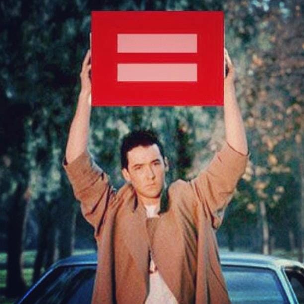 John Cusack HRC meme