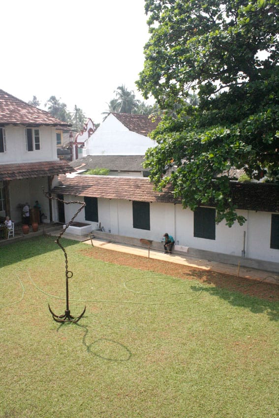 Alex Mathew at the Kochi-Muziris Biennale (All photos by author)