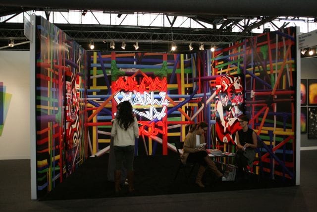 Suzanne Geiss's Armory Show Focus booth with Assume Vivid Astro Focus