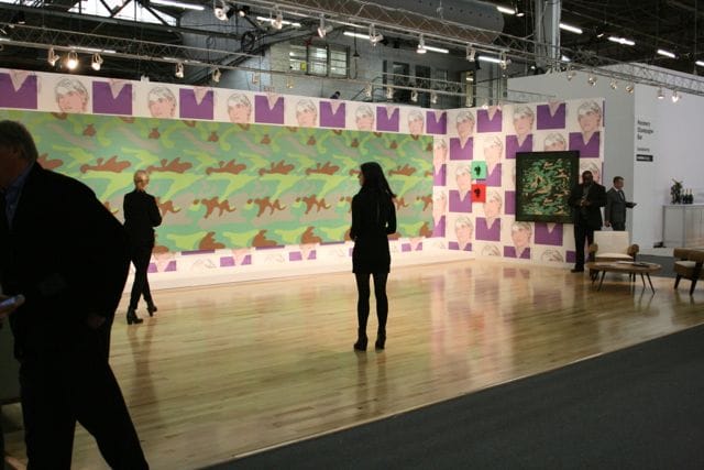 Gagosian's booth in the Focus section