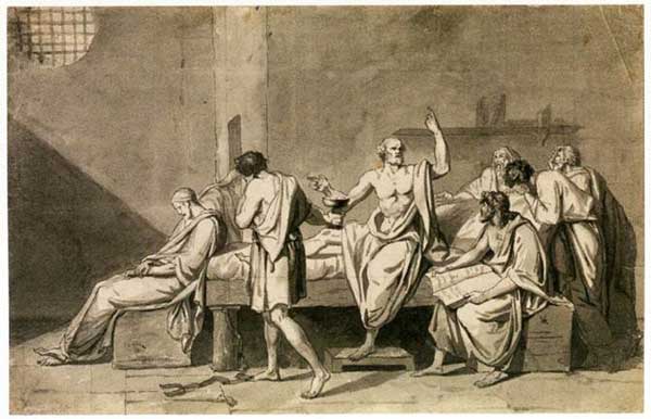 The Met's newly purchased Jacques-Louis David drawing (Image via The Art Newspaper)