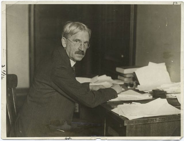 John Dewey (from the New York Public LIbrary Digital Gallery)