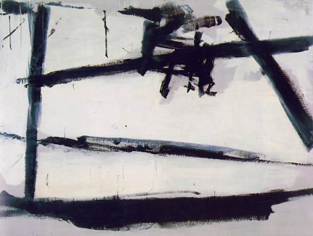 Franz Kline, "Painting Number 2" (1954), oil on canvas, 6'8 1/2 x 8'9 (204.3 x 271.6cm), Museum of Modern Art, 2013 The Franz Kline Estate / Artists Rights Society (ARS), New York