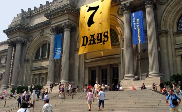 The Metropolitan Museum (illustration by Hyperallergic)