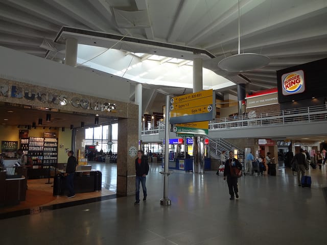 The Worldport today as Delta Terminal 3 (via Brian Lowe/Flickr user)