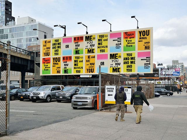 Allen Ruppersberg's project for the High Line (Image courtesy the High Line)
