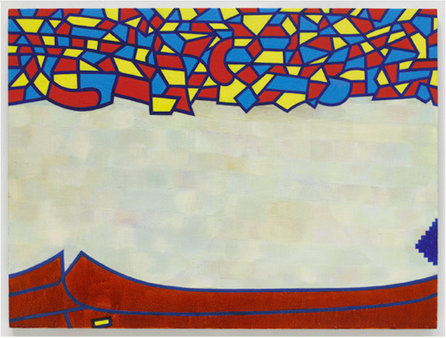 Thomas Nozkowski, “Untitled (9 – 25) (Sam’s Point),” (2012)