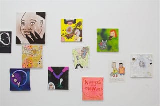 Installation view of works by David Leggett (click to enlarge)