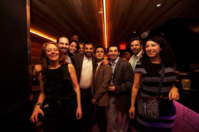 Sherry Dobbin (left) and members of the Times Square Alliance team. (photo by Ka-Man Tse for @TSqArts)