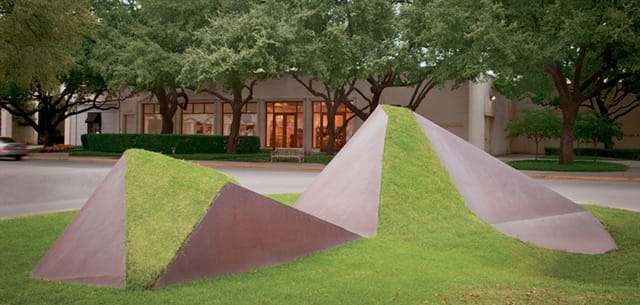 Beverly Pepper, "Dallas Land Canal (Dallas Hillside)" (1971–1972)