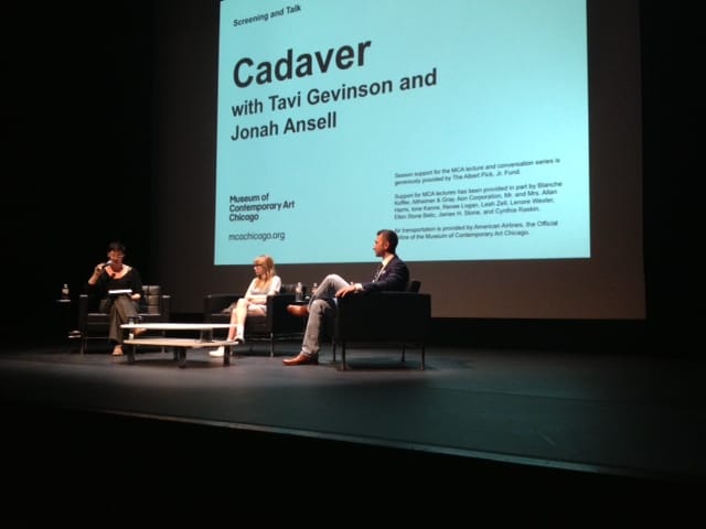 Tavi Gevinson & Jonah Ansell discuss Cadaver with the Museum of Contemporary Art Chicago's Erika 