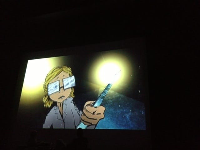 Film still from Cadaver