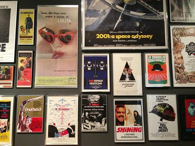 Stanley Kubrick posters at LACMA