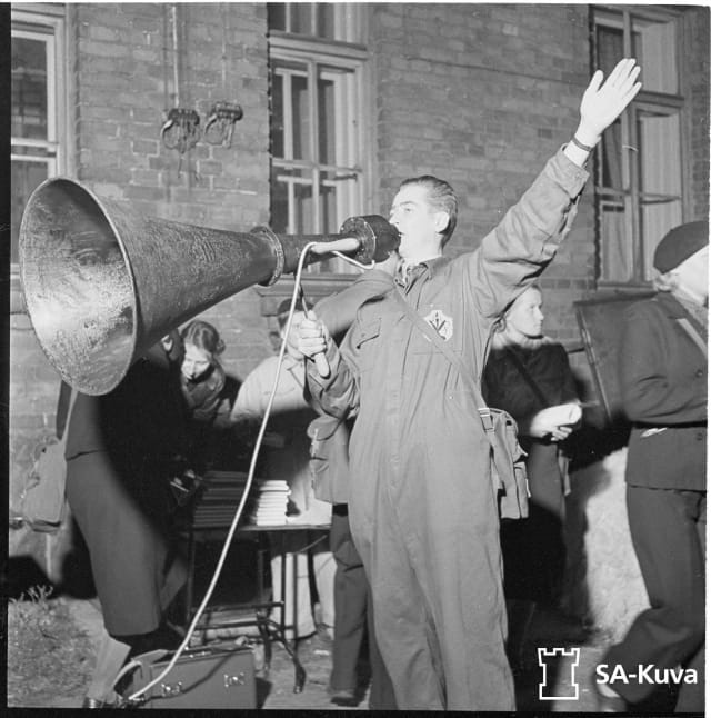 An impressive megaphone.