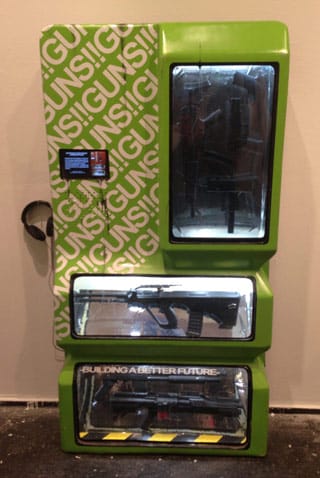 Coby Kennedy, "Vending Machine" (2011) (click to enlarge) (photo by author)