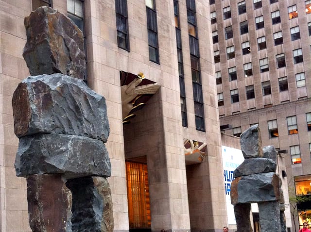 Ugo Rondinone's "Human Nature" at Rockefeller Center