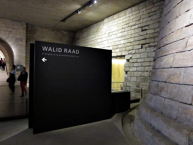 Directions to Walid Raad at the Louvre