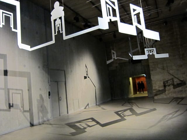 Walid Raad's installation at the Louvre