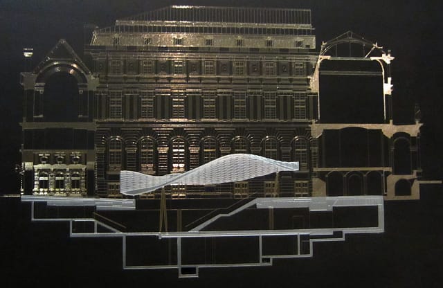 Plan of the Islamic Art Wing at the Louvre