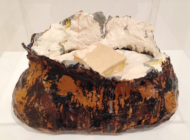 An oversized "Baked Potato #1" (1963) from the collection of the LA Country Museum of Art