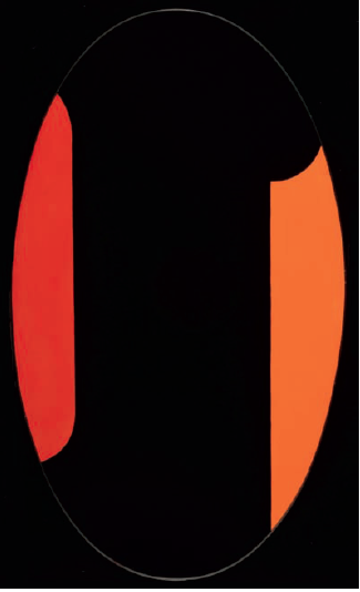 Leon Polk Smith, Edge of Black, 1959, copyright The Leon Polk Smith Foundation/Licensed by VAGA, NY, NY