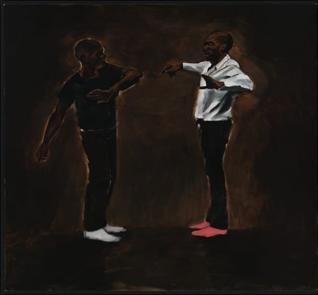 Lynette Yiadom-Boakye, "Milk For A Maestro" (2012) (courtesy Chisenhale Gallery)