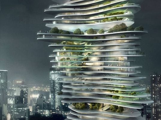 MAD's Urban Forest (Image courtesy inhabitat.com)