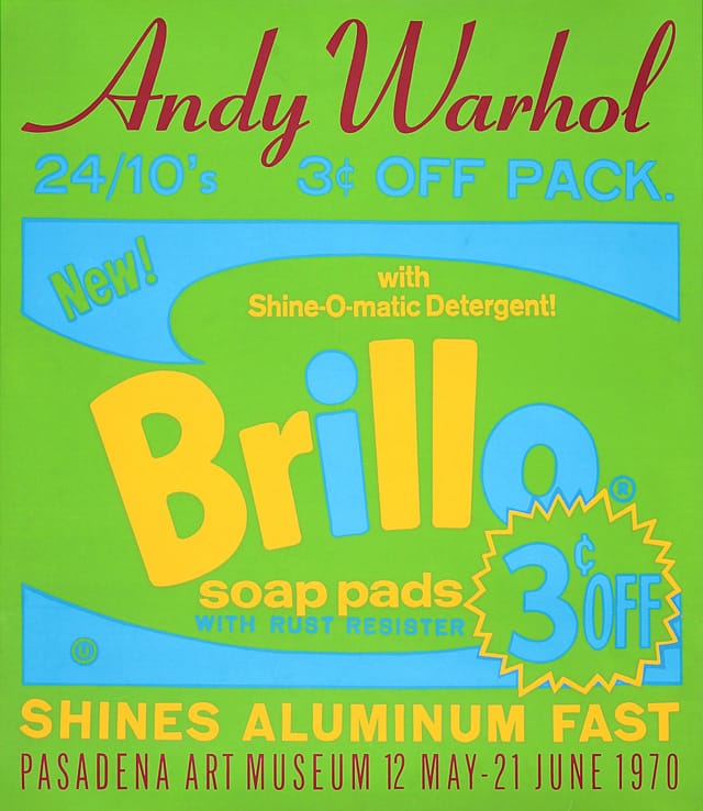 One of the posters that will appear on Fab.com from the Warhol Foundation sale.