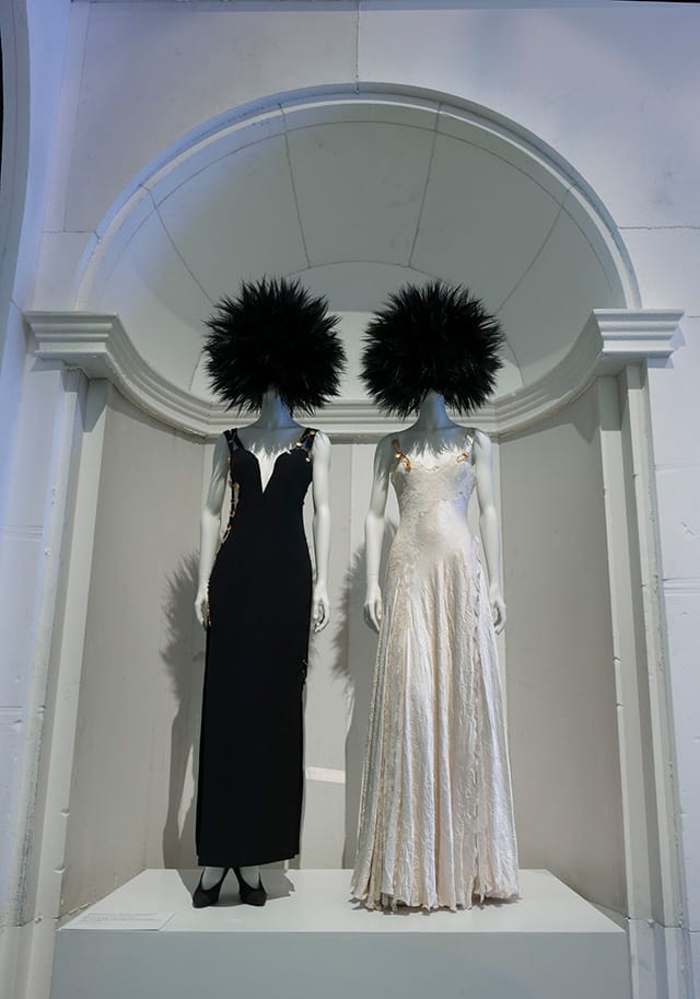 Gallery View, D.I.Y.: Hardware, Zandra Rhodes (British, born 1940), Wedding Dress, spring/summer 1977 (courtesy of Zandra Rhodes)