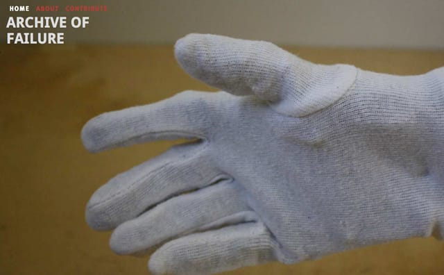 Archive of Failure website