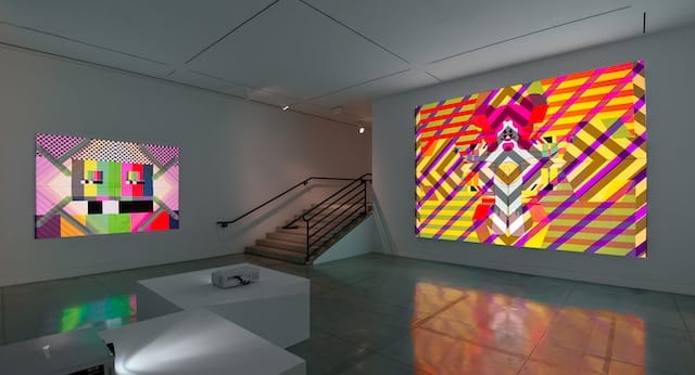 Installation view of Ben Jones: The Video at MOCA Pacific Design Center, November 3, 2013 - February 24, 2013, photo by Brian Forrest, ©The Museum of Contemporary Art, Los Angeles