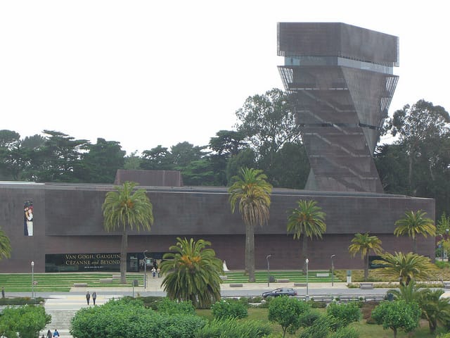 The de Young Museum, one of two museums that comprise the Fine Arts Museums of San Francisco (image via TACD's Flickrstream)