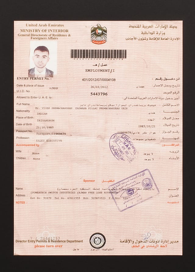 UBIK, detail of "Dissident" (2012)