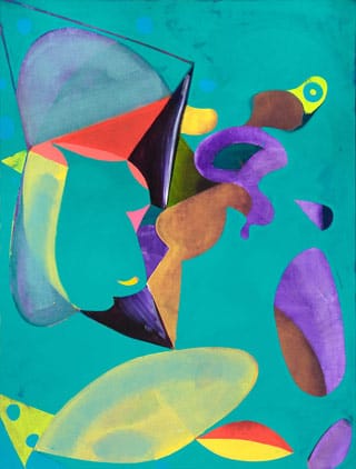 A painting by Lester Goldman (via lestergoldmanstudio.tumblr.com)