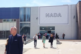 The entrance to NADA New York from 