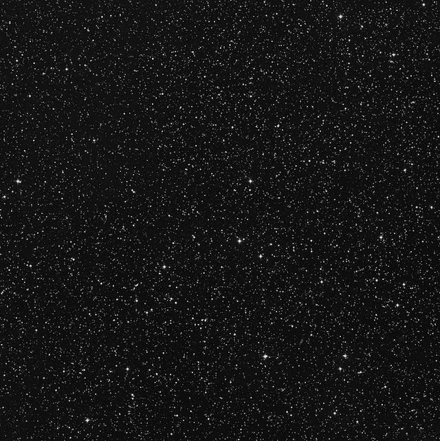 NGS-POSS Plate O636, taken December 13, 1952. (All images courtesy Apexart)