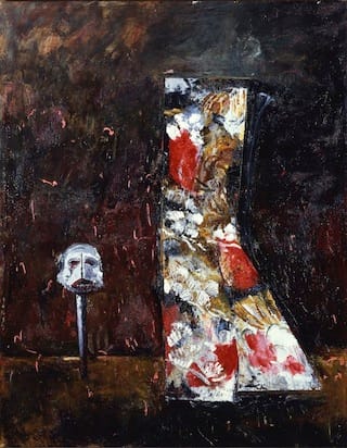 John Walker, "Oceania 7" (1982), oil on canvas, 84 x 66 inches (click to enlarge)(collection of the Metropolitan Museum of Art)