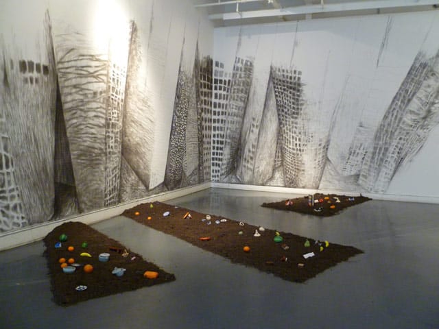 Yim Maline, "Spring" (all photos by the author for Hyperallergic unless otherwise noted)