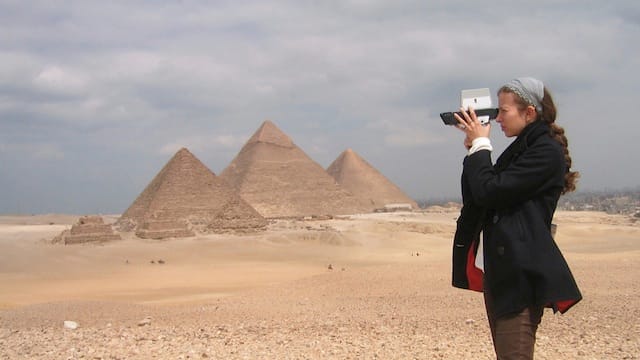 Chiara Clementa, director of Our City Dreams, on location (image via)