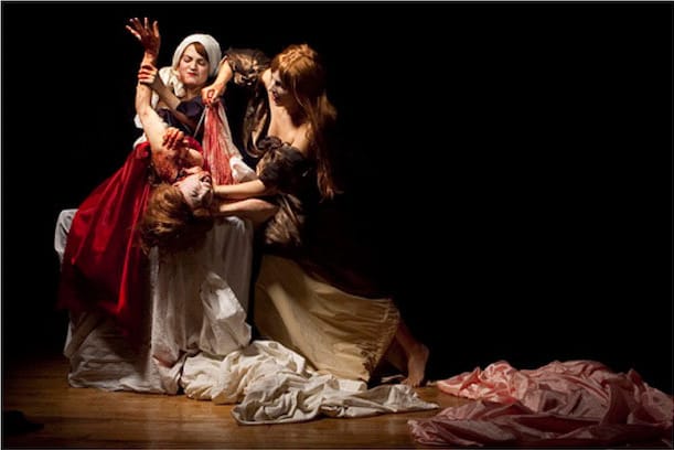 Ventiko's use of chiaroscuro creates a dark and isolated atmosphere in her work.