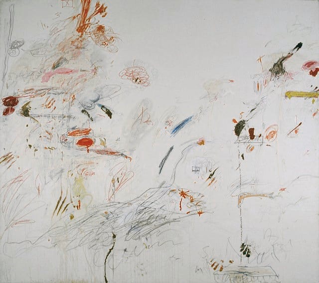 Cy Twombly, "La caduta di Iperione"