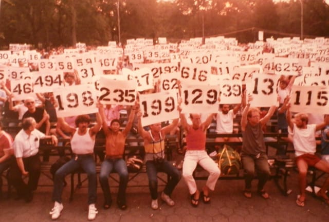 Robert Maass, Central Park Memorial, June 1983 (all photos by author for Hyperallergic)