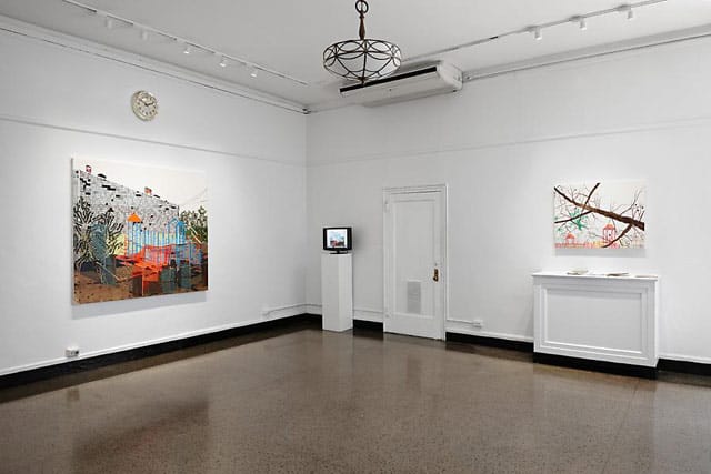 Erik Benson, "The Park," installation view at the Arsenal Gallery (all photos courtesy Edward Tyler Nahem Fine Art and the artist)