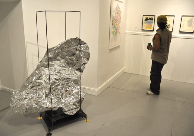 Peter Lapsley's "The Elder" (2012) at Lorimoto gallery.