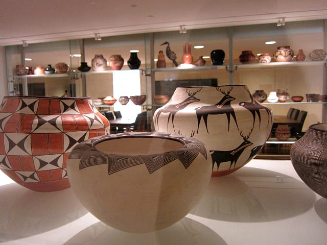 Room of pottery, which serves as a conference room
