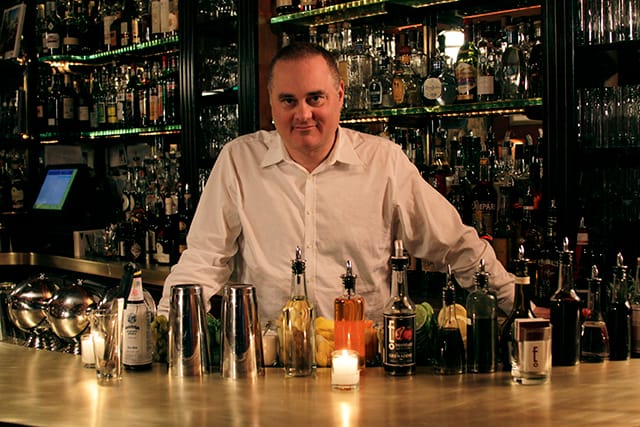 'Hey Bartender' director Douglas Tirola shows off the bartender toolkit at Employees Only in the West Village.