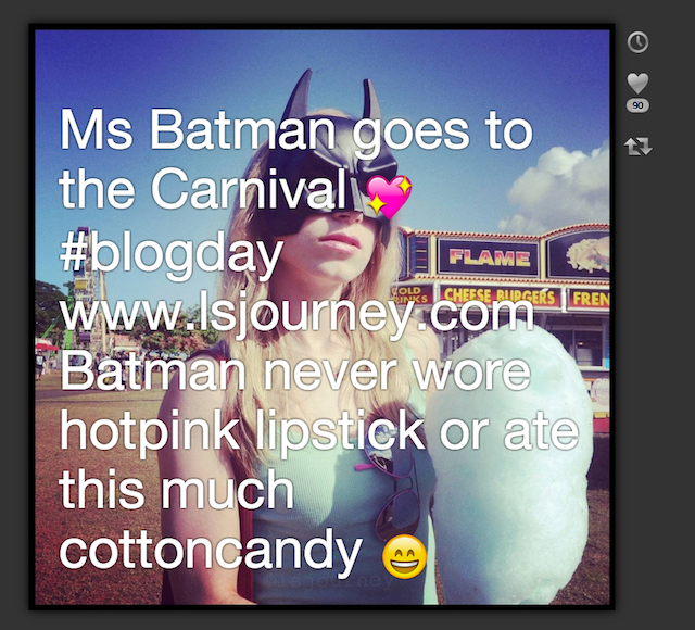 Lindsay Mills, "go on masked white girl!"